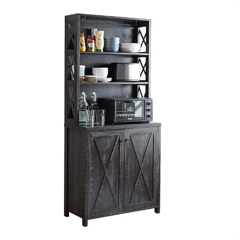 Elegant Wall Bar Cabinet Home Source Target