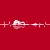 Men's Design By Humans Nature Guitar Heart Beat By Maryedenoa T-Shirt - 2 of 2