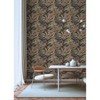 Brewster Peel and Stick 1pc Wallpaper Yara Charcoal - 4 of 4