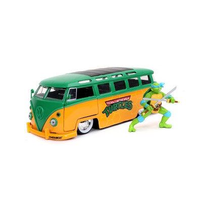 ninja turtle bus toy