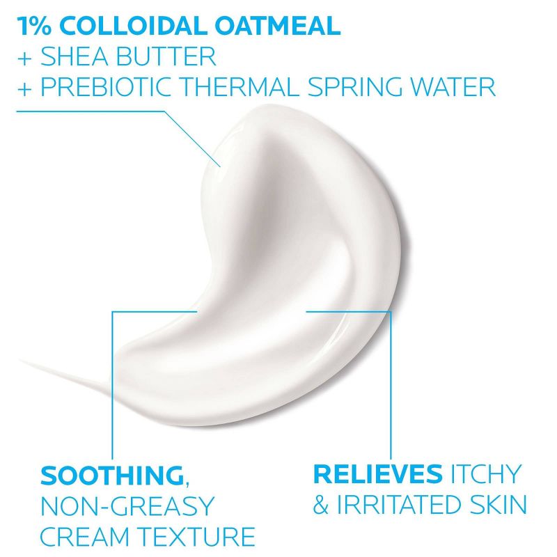 La Roche Posay Lipikar Eczema Soothing Relief Body &#38; Face Cream Unscented - 6.76 fl oz, 6 of 13