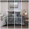 Sapphtopaz Blush Crushed Velvet Comforter Set Duvet Cover Set, Diamond Quilted Bedding Set with Throw Pillows, Machine Washable - 3 of 4