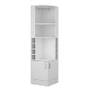 Vynxaria Space-Saving Corner Cabinet with Dual Access and Ample Storage - 4 of 4