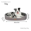 BENCMATE Pet Crates and Houses Orthopedic Dog Bed, Therapeutic Memory Foam Pet Bed with Waterproof Lining and Non-Slip Base, Gray, 11"*10.2"*5.9" - 3 of 4