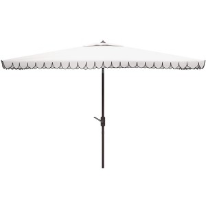 Elegant Valance 6.5 X 10 Ft Rectangle Umbrella - PAT8306 - Safavieh - 1 of 3