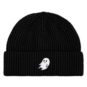 Dalix Mens Ghost Fisherman Beanie Hat Winter Knit Cuffed Watch Cap - 1 of 4