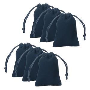 Unique Bargains Velvet Reusable Soft Jewelry Headphone Candy Drawstring Gift Bags 20 Pcs - 1 of 4