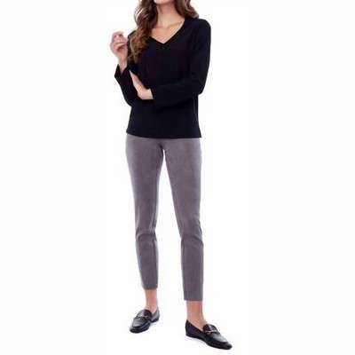 Women's amber long sleeve v-neck t-shirt - iltm