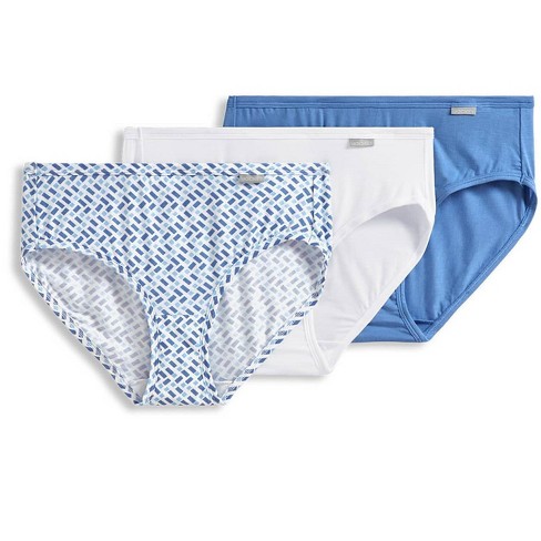 Jockey Women's Supersoft Hipster - 3 Pack 9 Woven Geo/diamond White/winter  Blue : Target