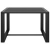 vidaXL Aluminum Coffee Table in Anthracite - Indoor/Outdoor Versatile and Modular Design - Easy to Assemble - 3 of 4