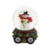 Evergreen Beautiful Christmas Train Pieces Water Globe Table Top Decor, Set of 3 - 7 x 3 x 3 Inches Indoor/Outdoor Decoration - 4 of 4