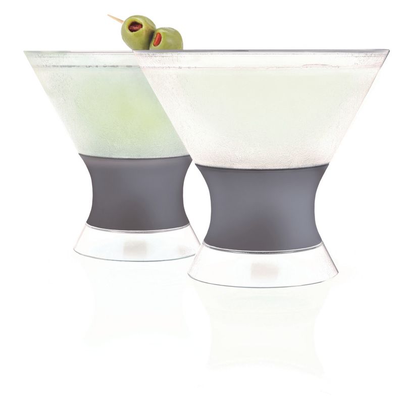 Host Freeze Insulated Martini Cocktail Glasses, 5 of 13