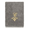 Linum Home Textiles 100% Turkish Cotton MONICA Gold Thread 3PC Embellished Towel Set - 4 of 4