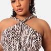 Rebdolls Women's Yana Bamboo Print Halter Maxi Shift Dress - 2 of 3
