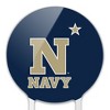 US Naval Academy Primary Logo Acrylic Cake Topper Party Decoration for Wedding Anniversary Birthday Graduation - 3 of 4