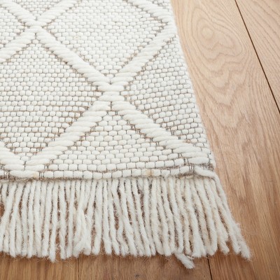 Ivory Coast Hand-Tufted Wool Rectangle Rug, 3'x5'