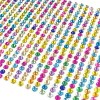 Wrapables 750-Piece Adhesive Rhinestone Crystal Diamond Sticker, 3mm, Multi-Color - 2 of 2