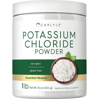 Carlyle Potassium Chloride Powder Supplement | 16 oz