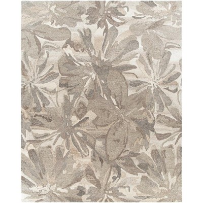 Mark & Day Toulon 7'6"x9'6" Rectangle Tufted Indoor Area Rugs Charcoal: Wool, Stain-Resistant, Traditional, Handmade