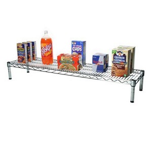 Shelving.com Chrome Wire Shelving with 1 Tier Shelf - - 1 of 3