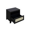 Sheridan Modern Cane Nightstand with Drawer - Manhattan Comfort - 4 of 4
