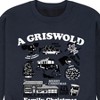 Men's - National Lampoon - Christmas Vacation Jolliest Bunch Icons Graphic Fleece Sweatshirt - 2 of 4