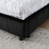 CAVINAS Full Bed Frame, Upholstered Tufted Full Size Bed Frame with Comfortable Backrest and Armrests, Modern Platform Bed for Bedroom - 4 of 4
