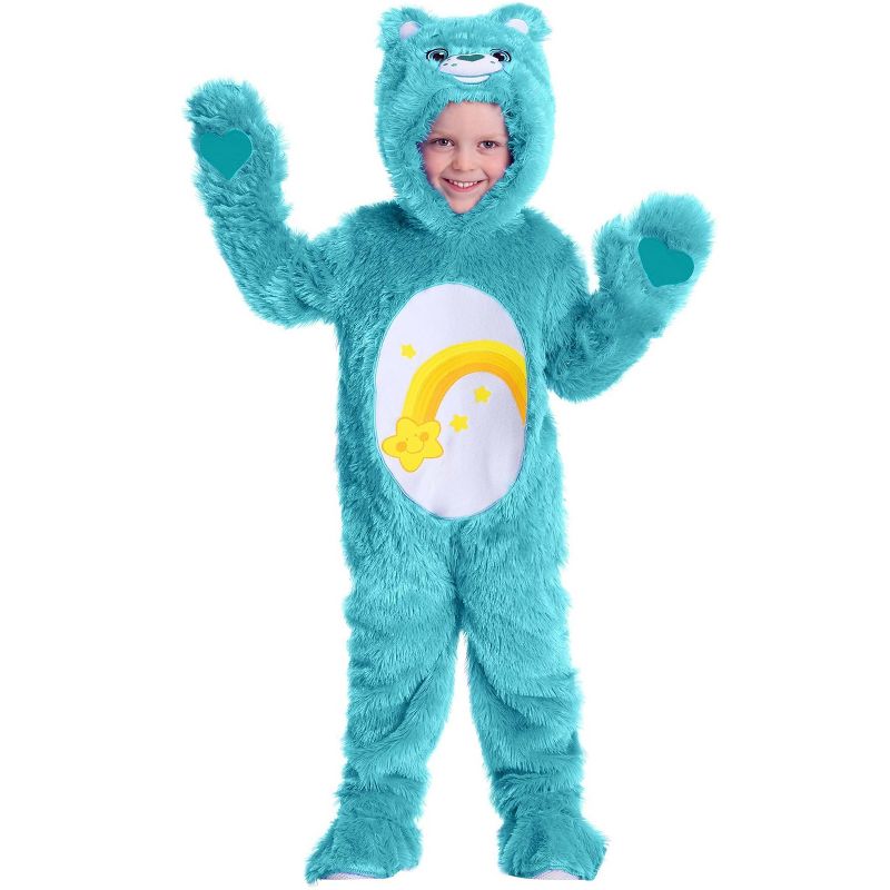 HalloweenCostumes.com Toddler Care Bears Wish Bear Costume, 1 of 4