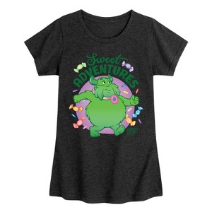 Girls' - Candy Land - Sweet Adventures Plumpy Fitted Short Sleeve Graphic T-Shirt - 1 of 4