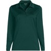 Lands' End School Uniform Women's Long Sleeve Feminine Fit Rapid Dry Polo Shirt - 3 of 3