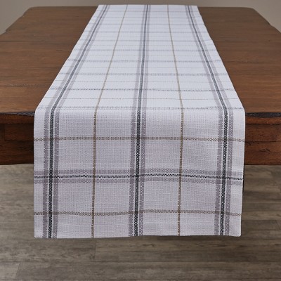 off white table runner