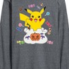 Men's - Pokémon - Gotta Eat Em All Long Sleeve Graphic T-Shirt - 2 of 4