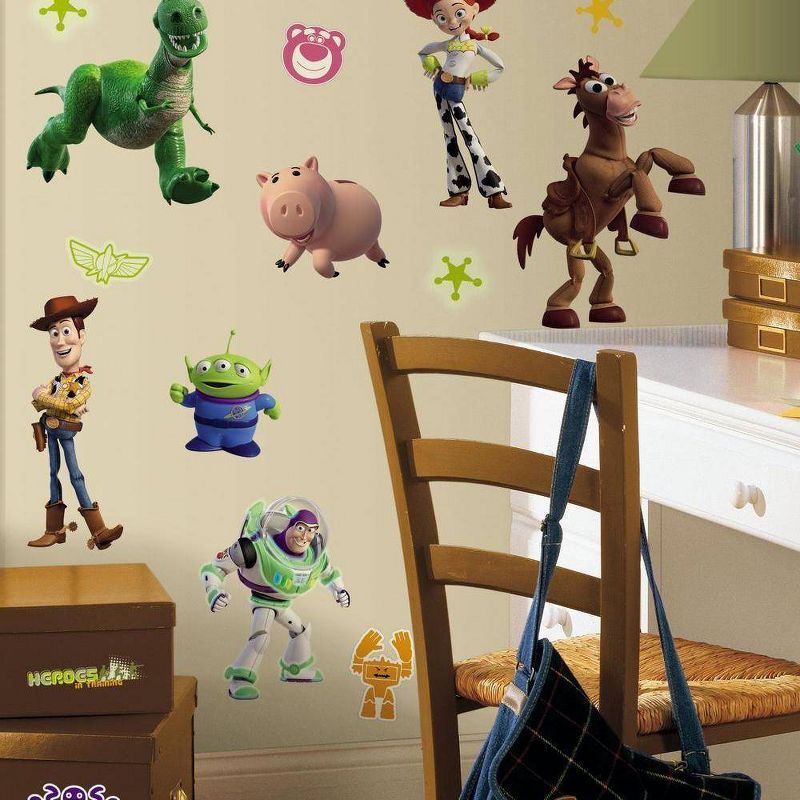 Toy Story 3 Peel and Stick Kids&#39; Wall Decal - Glow In The Dark, 5 of 7