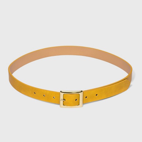 discount 73% WOMEN FASHION Accessories Belt Yellow Yellow S NoName belt 