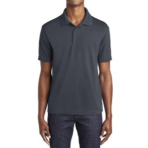 Mafoose Men's Short Sleeve PosiCharge Ultra-Fine Flat Back RacerMesh Polo Shirt - 1 of 4