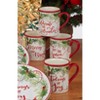 Certified International Set of 4 18oz Winter Greens Mugs - 2 of 4