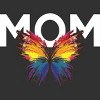 Men's Design By Humans Mother's Day Rainbow Butterfly Mom By MeowShop T-Shirt - 2 of 2