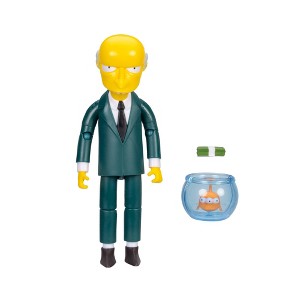 The Simpsons 5'' Mr Burns with Blinky in Bowl Action Figure - 1 of 4