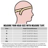 AHR Modular Full Face Motorcycle Helmet Flip up Dual Visor Motocross DOT S/M/L/XL/XXL - 2 of 4