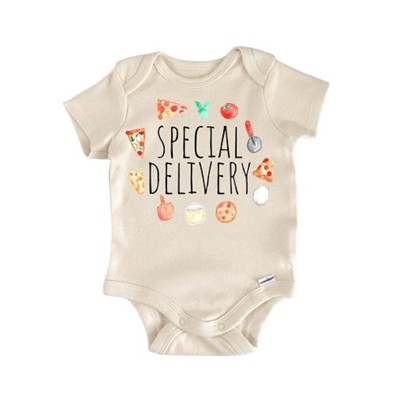 Pizza Slice Foodie Food - Baby Boy Girl Clothes Infant Onesie® Funny Cute Newborn GS1 BBY