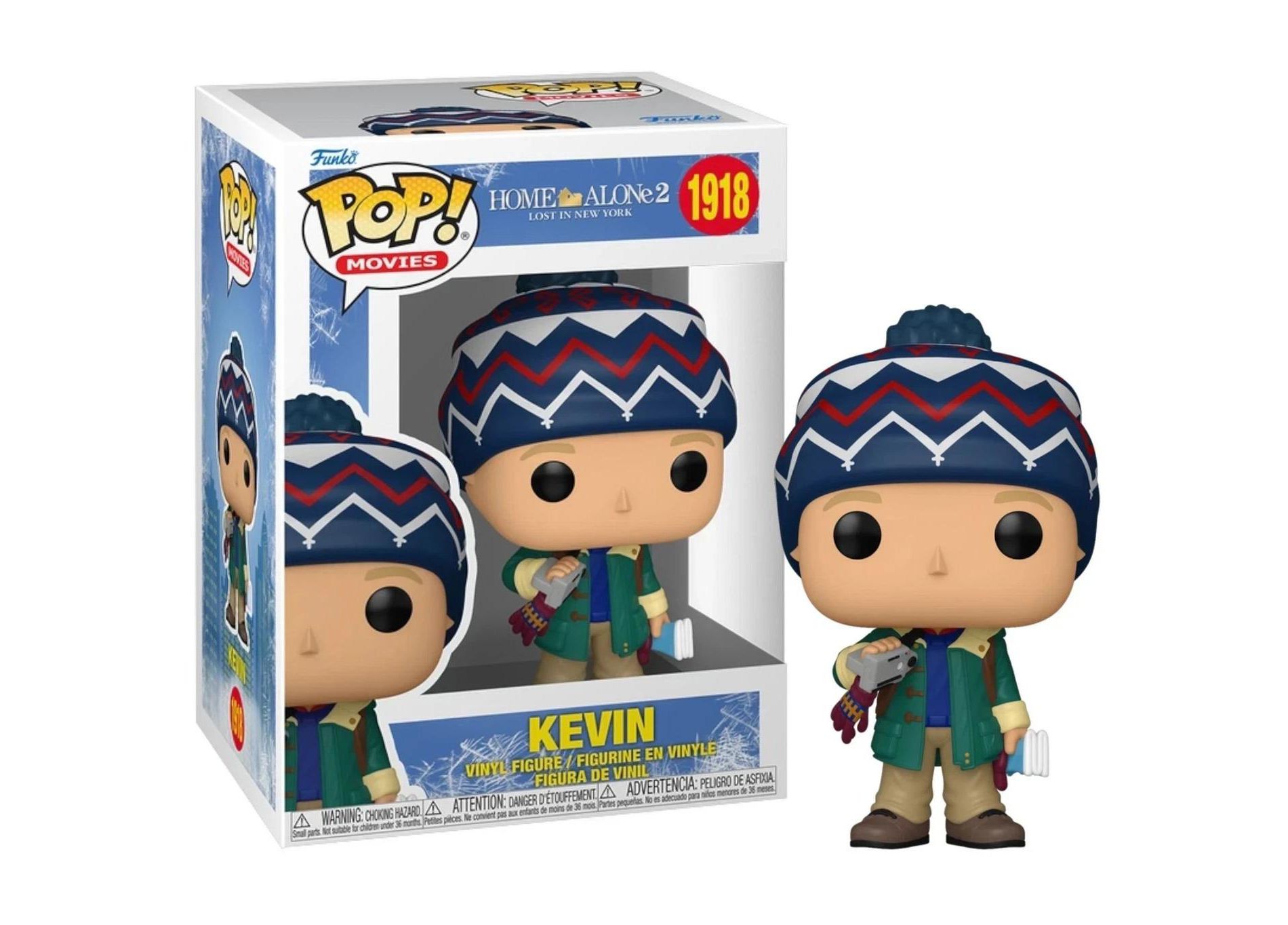 Funko Pop! Movies: Home Alone 2 - Kevin McCallister (with Talkboy) - Vinyl Figure #1918 #80040