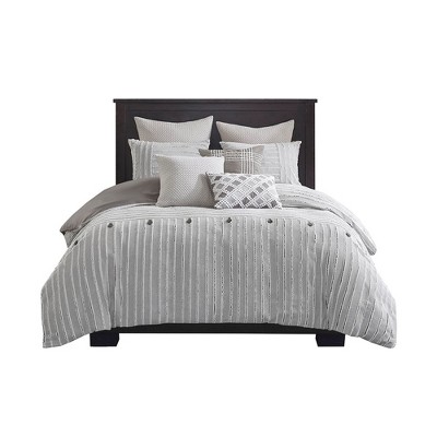 Signature Essence Cotton Clipped Jacquard Comforter Set