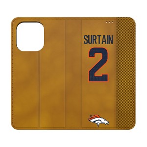 NFL Denver Broncos Players Game Tactic Folio Cell Phone Case for Apple iPhone - 1 of 4