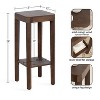 Kate and Laurel Talcott Wood Side Table - 2 of 4