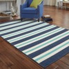 Marlowe Striped Patio Rug - 2 of 4