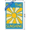 Trends International Hey Happy - Be The Sunshine Framed Wall Poster Prints - 3 of 4