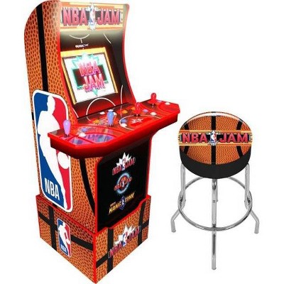 Arcade1Up NBA Jam Home Arcade with Stool and Riser