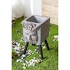 YUHAO Greek God Statue Planter with Legs for Indoor Outdoor Home Garden Decor - 11.4"x13"x22.4,159.99,17.6,13.8,13.8,13.8 - 3 of 4