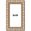 PosterPalooza | 5x10 Modern Bamboo Picture Frame, UV Acrylic, 5 Finishes - 2 of 4
