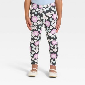 Toddler Girls' Printed Leggings - Cat & Jack™ - 1 of 3